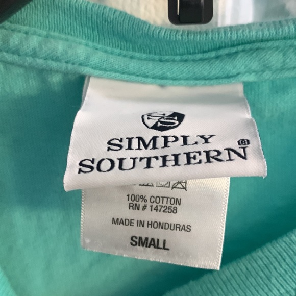 Simply Southern Short Sleeve Softball Graphic Tee Womens Small - Picture 5 of 8